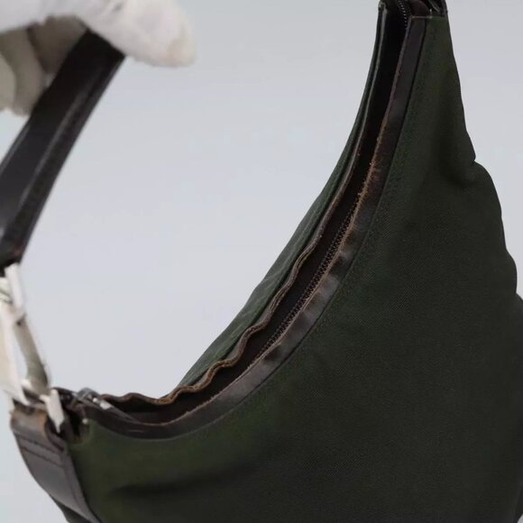 GUCCI Hand Bag Canvas Khaki 000 0602 Auth - Picture 7 of 16